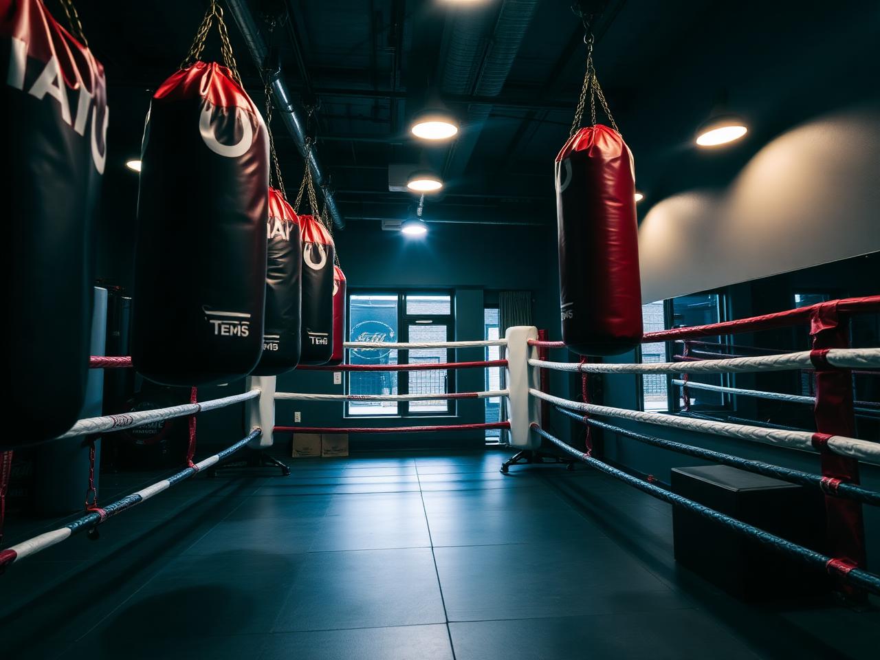 Área de boxeo